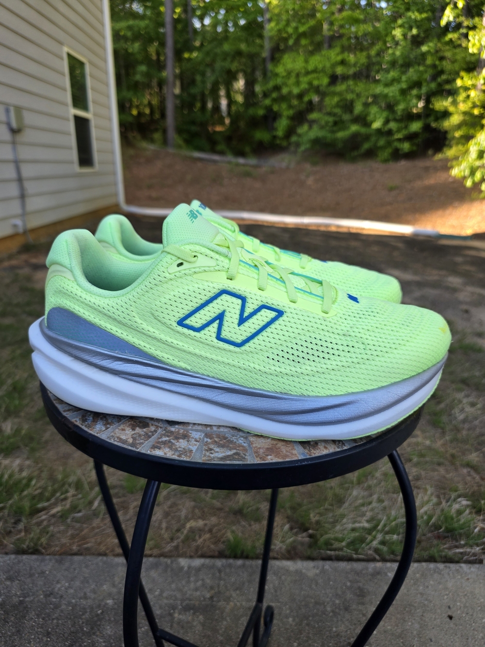 New Balance 1080v15 M10802HR Afterglow/Blue Bird Running Shoes Men Size 11 2E